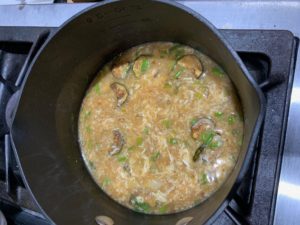 egg flower soup 1